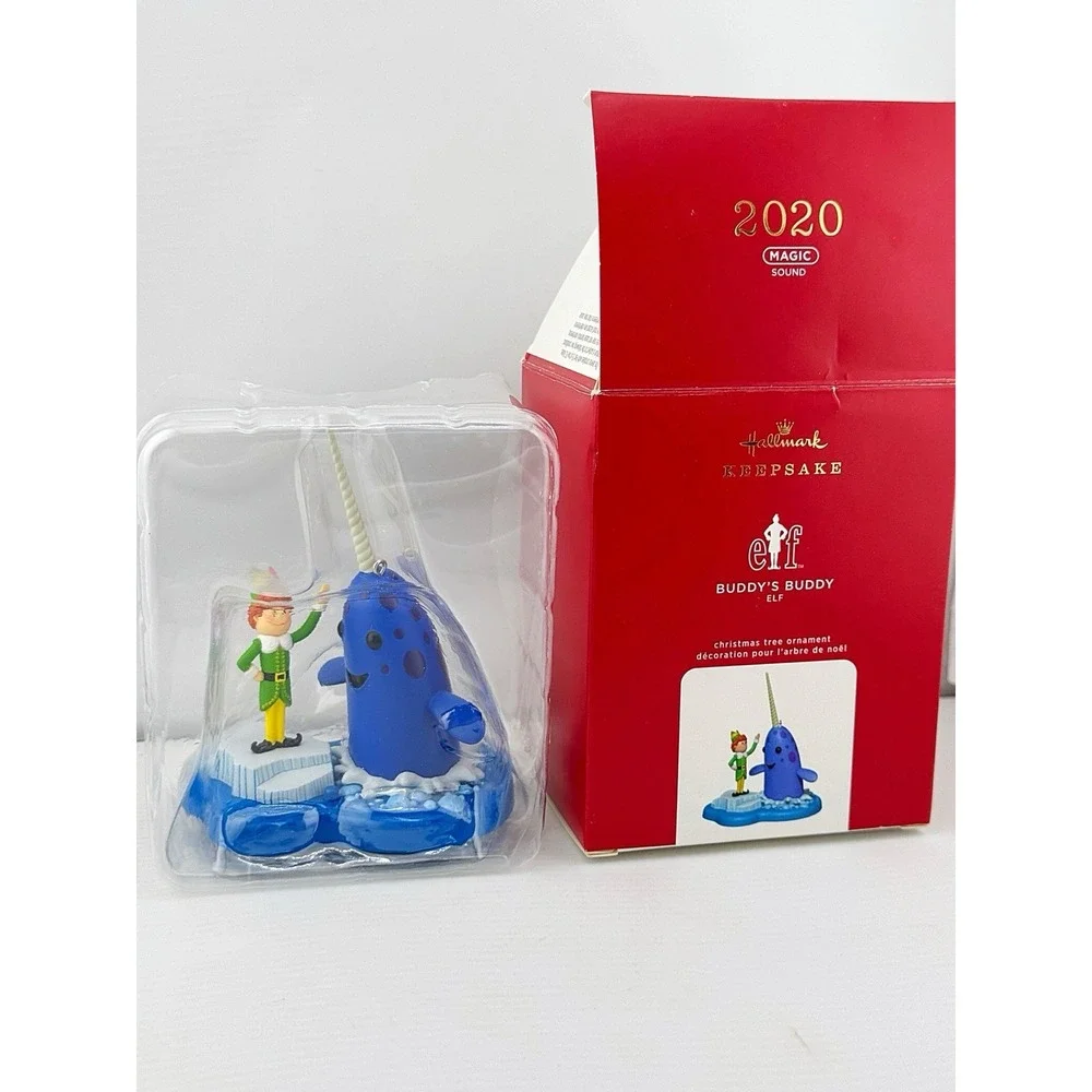 Buddy's Buddy Elf Christmas Ornament 2020 Sound Works. New In Box. Norwal